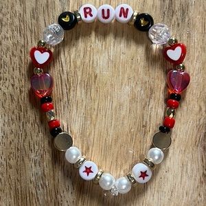 Taylor Swift Handmade Friendship Beaded Bracelet
“Run”
